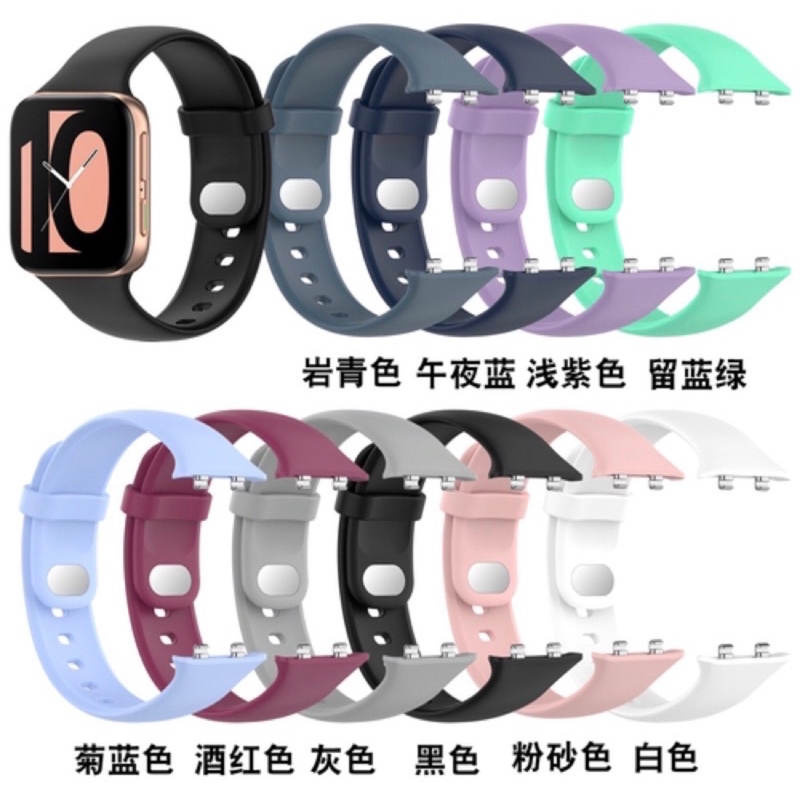 Tali jam tangan Silicone Oppo Watch 1 41mm 46mm