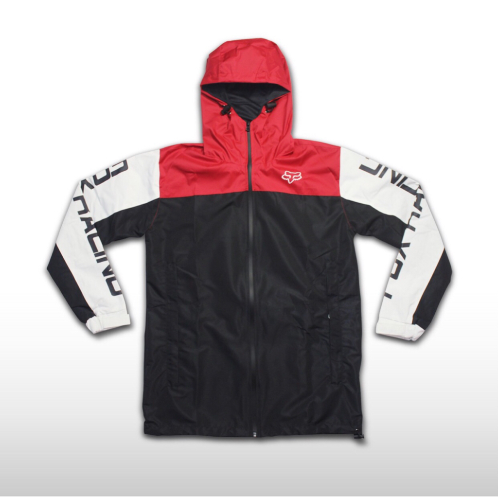 JAKET RACING PARASUT MX MOTOCROSS WATERPROOF HONDA GEICO