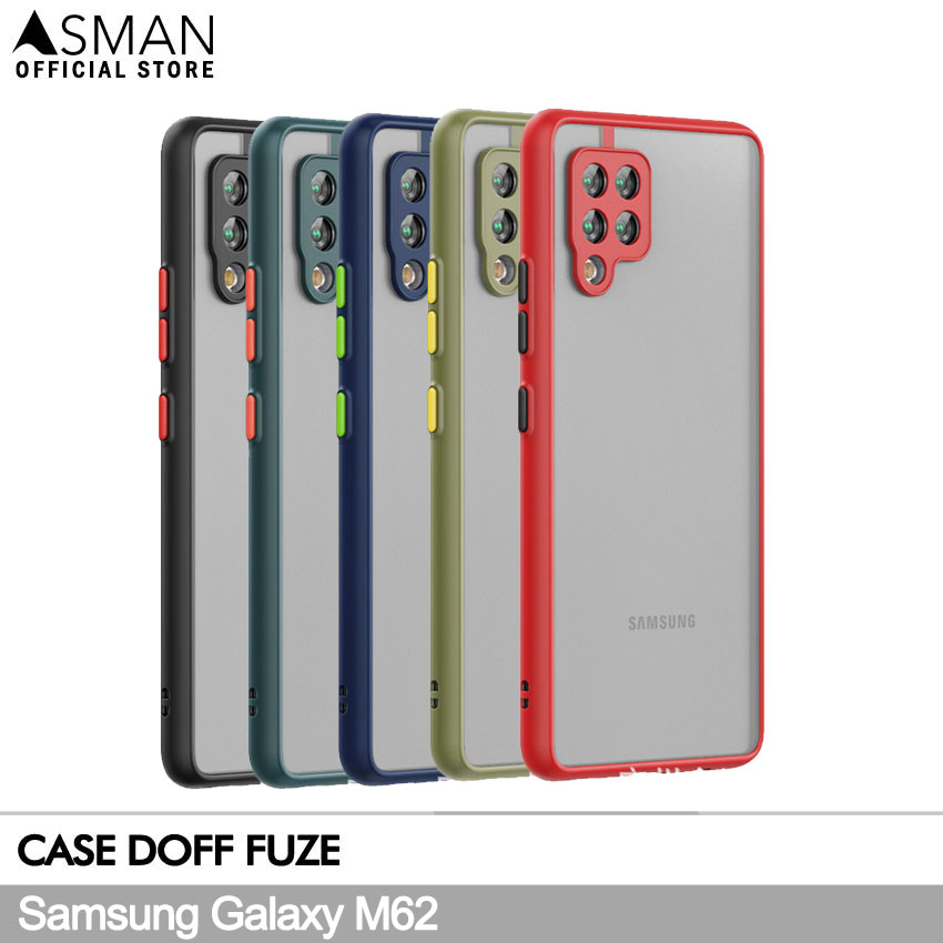 Asman Case Samsung Galaxy M62 Fuze Premium Shield Protector