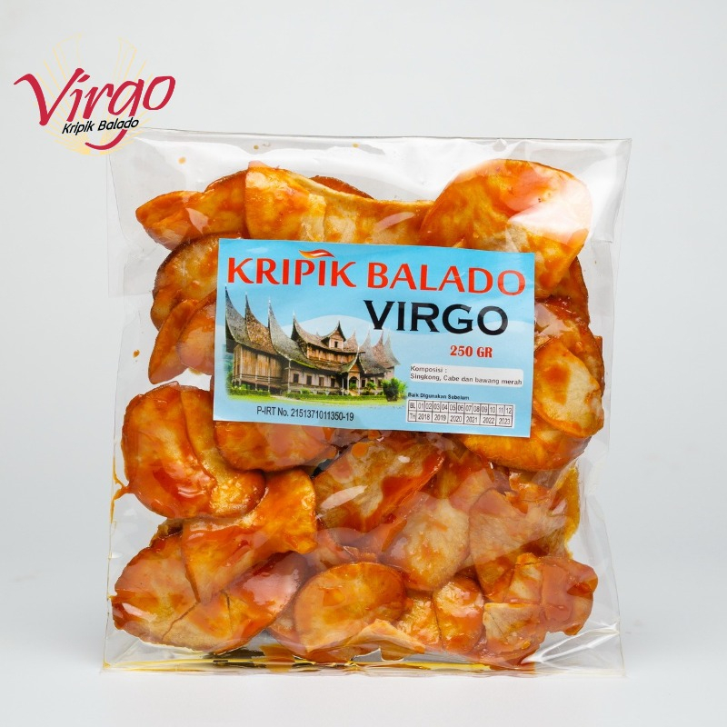 

Keripik Balado Bulat 250 gr VIRGO