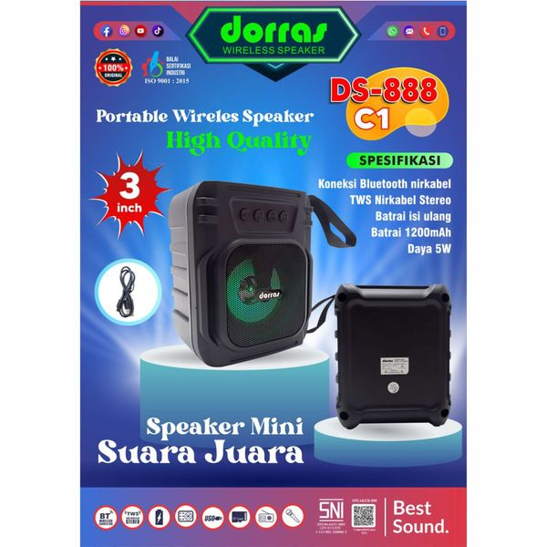 JL*Speaker Dorras DS888 C1