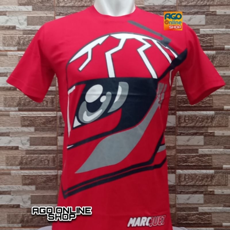 Kaos Motogp Marquez Helmet