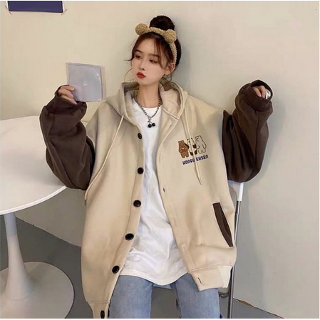 Jaket Hoodie High Quality Premium Wanita Korean Style Premium WONGWEHSEN Jacket Hoodie Jumbo Wanita Oversize | Jaket Hoodie Lucu Korean Style