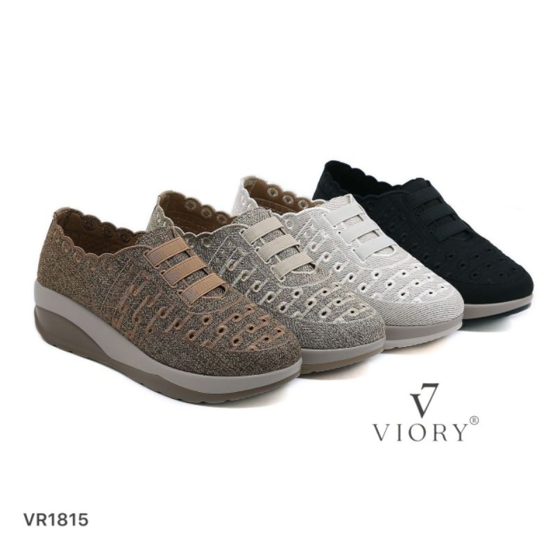 VIORY Sepatu Wanita Wedges Shoes #VR1815 ORIGINAL