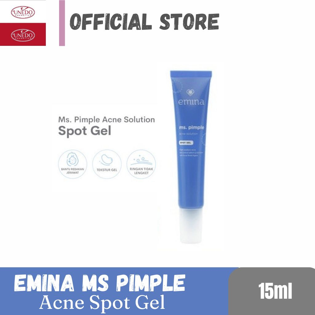 EMINA MS Pimple Acne Solution Spot Gel Totol Jerawat