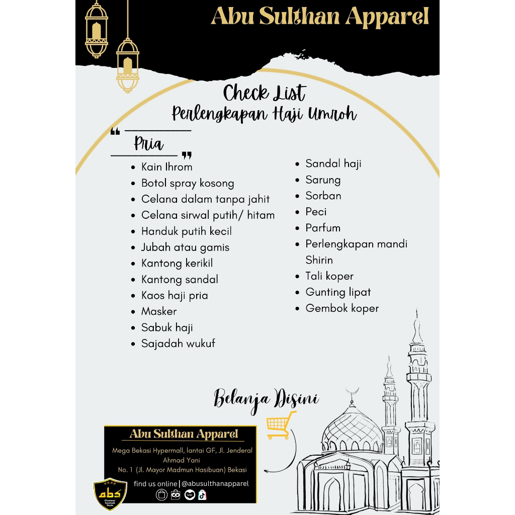 Kain ihram TK Kain Ihram SD Kain Ihram SMP ihrom premium