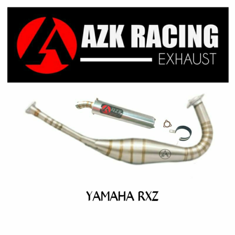 Knalpot Racing Rxz - Knalpot Yamaha Rxz Original azk racing