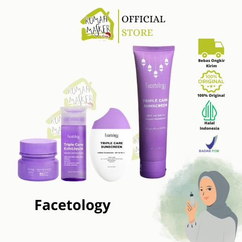 Facetology Moisturizer | Toner | Sunscreen