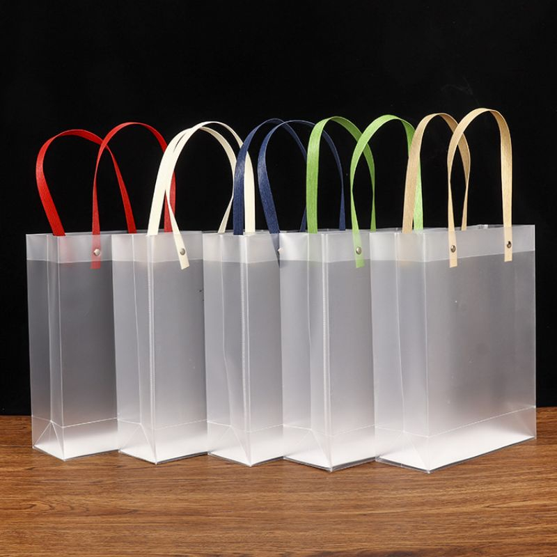 Tas Mika Doff Transparan Warna Premium 30x11.5x25