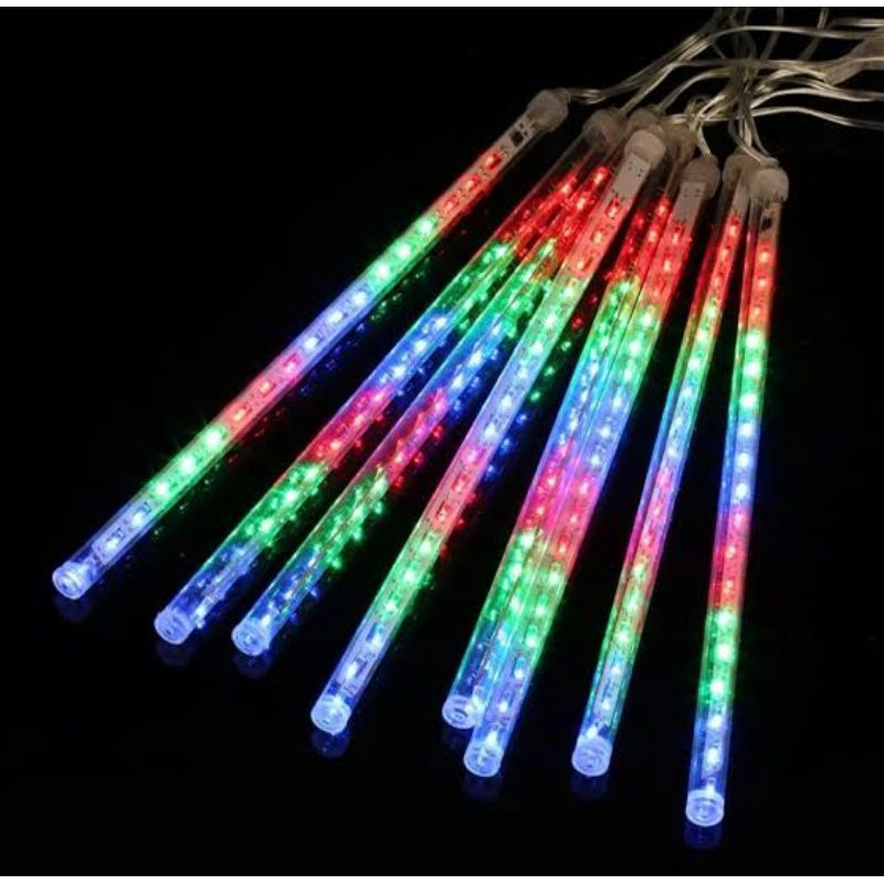 Lampu Tetes Seperti Air Hujan Meteor Di Pohon LED Outdoor/Lampu Meteor LED Hujan