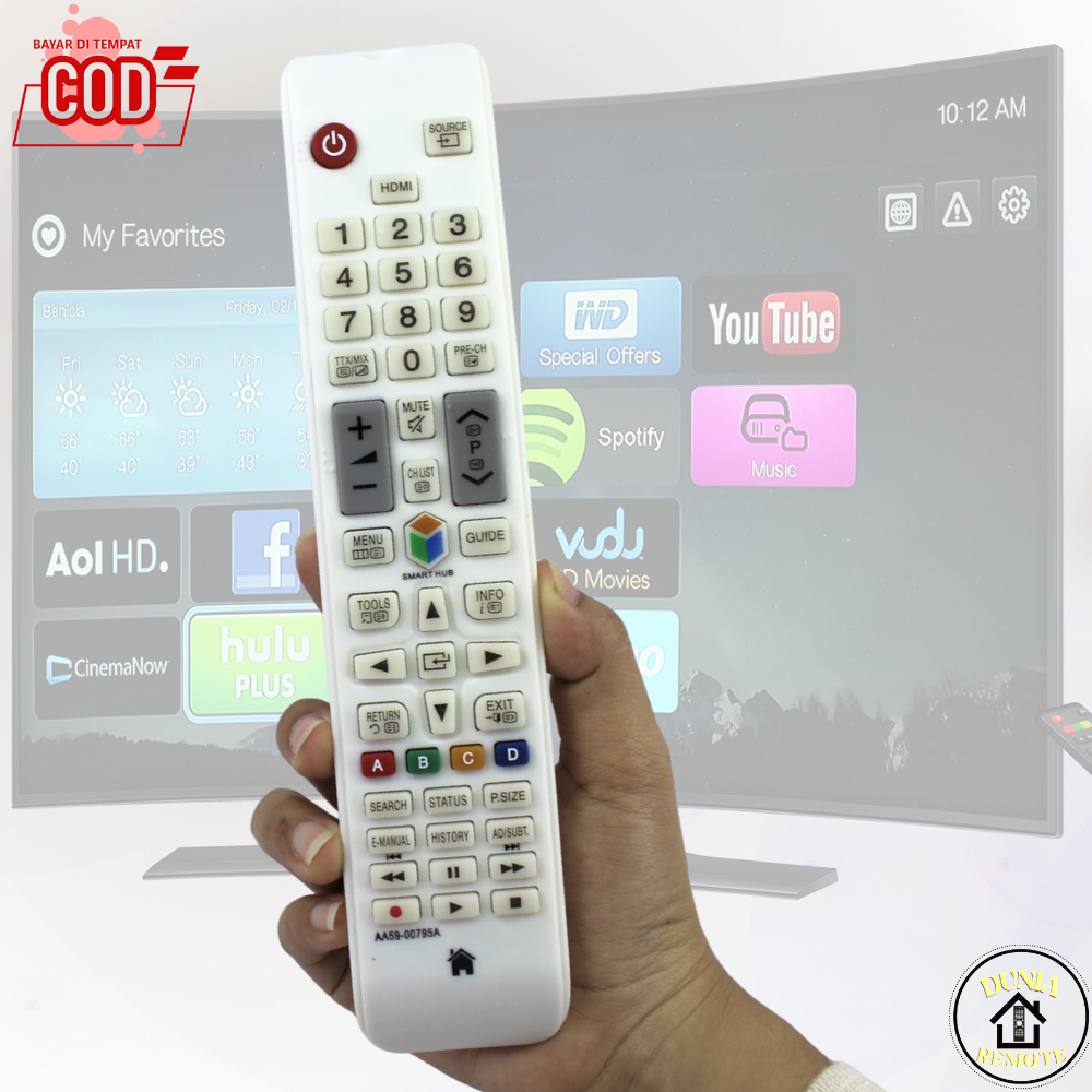 Remot Remote TV Smart Weyon / Samsung LED LCD tanpa setting