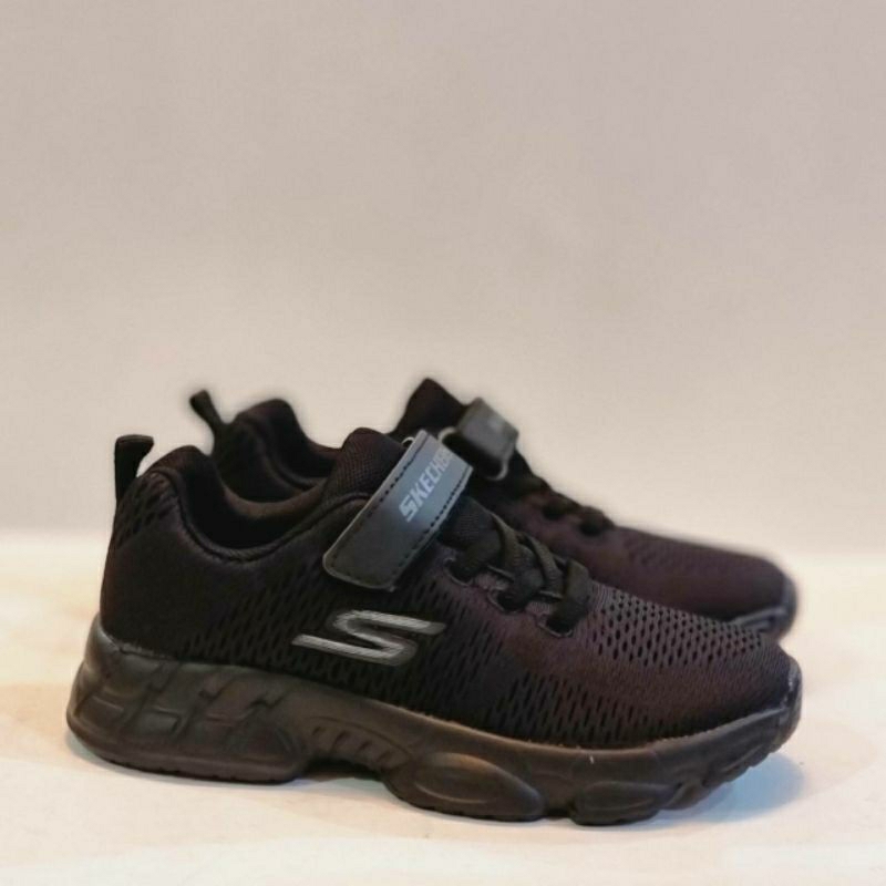 Sepatu sport anak laki perempuan skechers kids velcro impor premium sneakers sekolah olahraga terbar