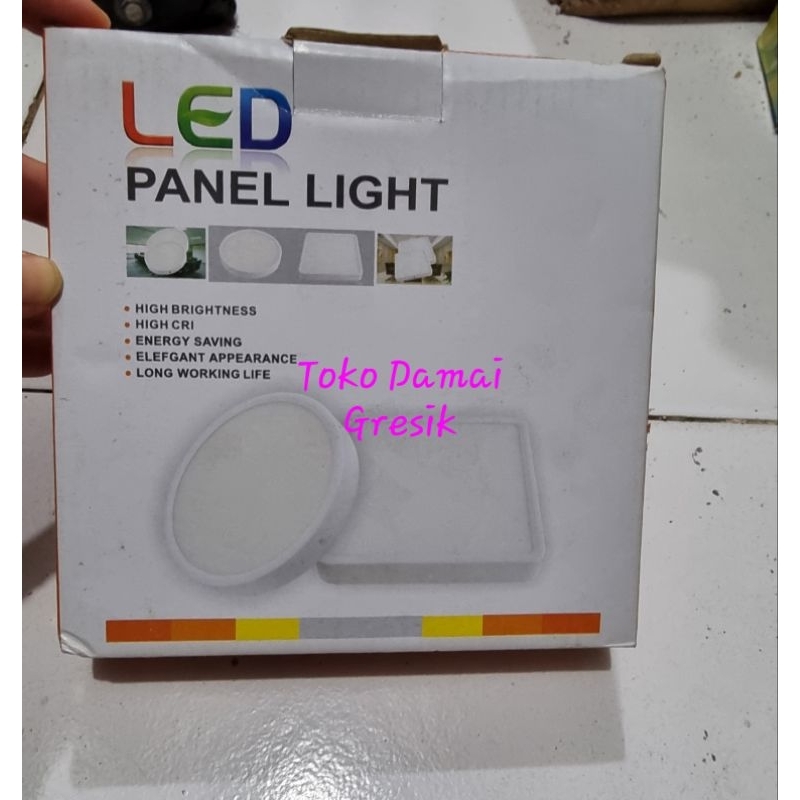 Led panel OB 12 Watt kotak. Square 12W