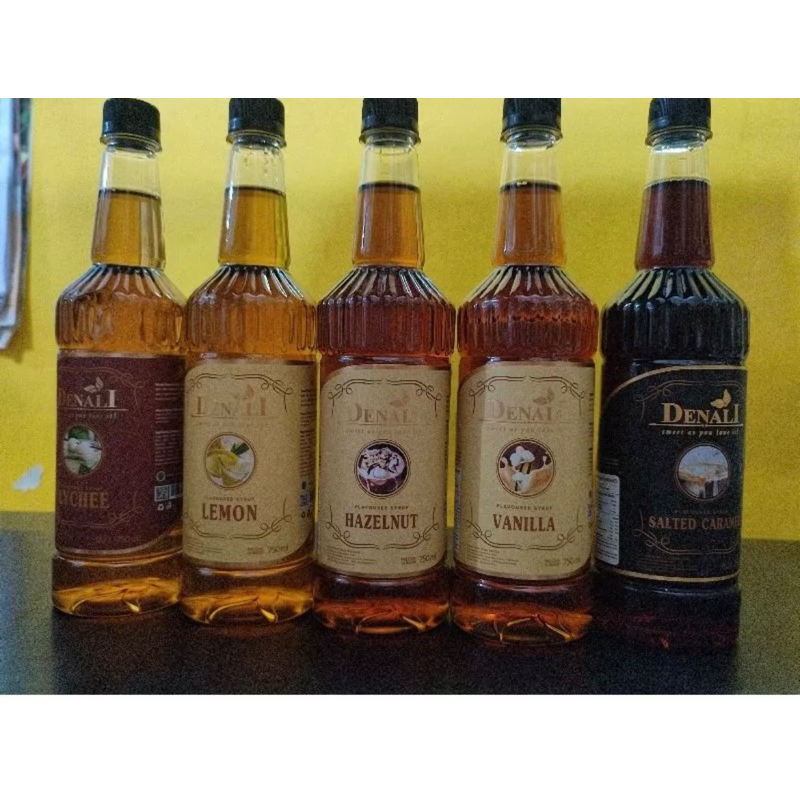 

sirup denali berbagai rasa