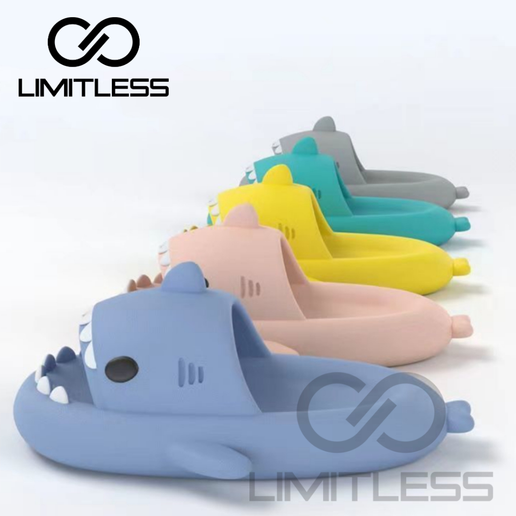 Zerolimit - Sandal Baby Shark Karakter Sandal Anak Hiu Cowok Cewek Sendal Slip On Balita Lucu Terbaru Murah