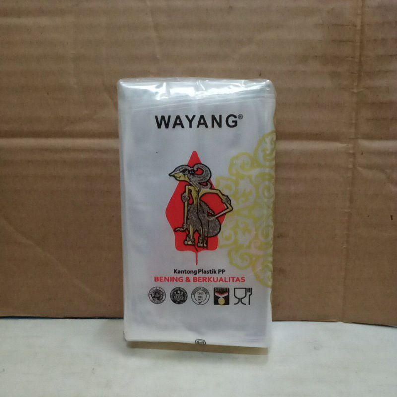 Kantong Plastik PP Wayang 7 x 12 cm 250 gr