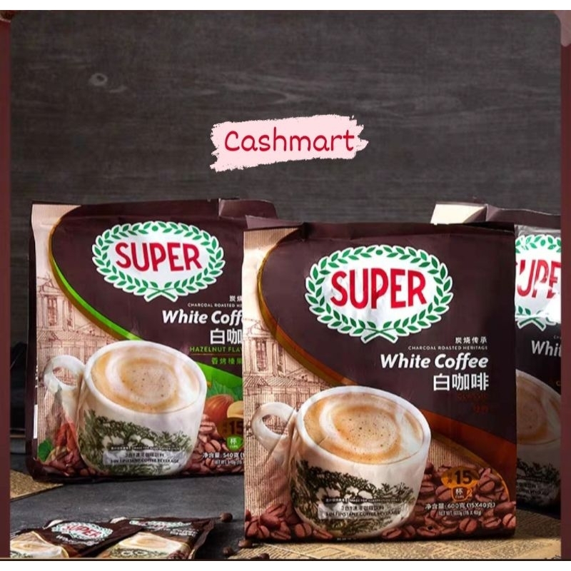 

1 Sacet Super White Coffee 3in1 Charcoal Roasted Kopi Putih Panggang
