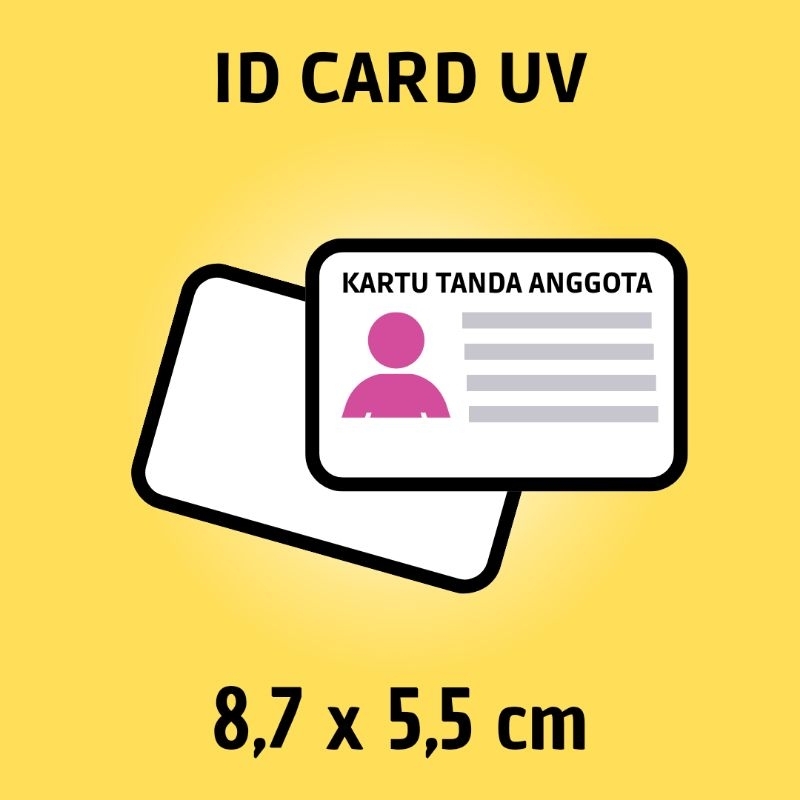 

CETAK id Card / KTA / Kartu Pelajar