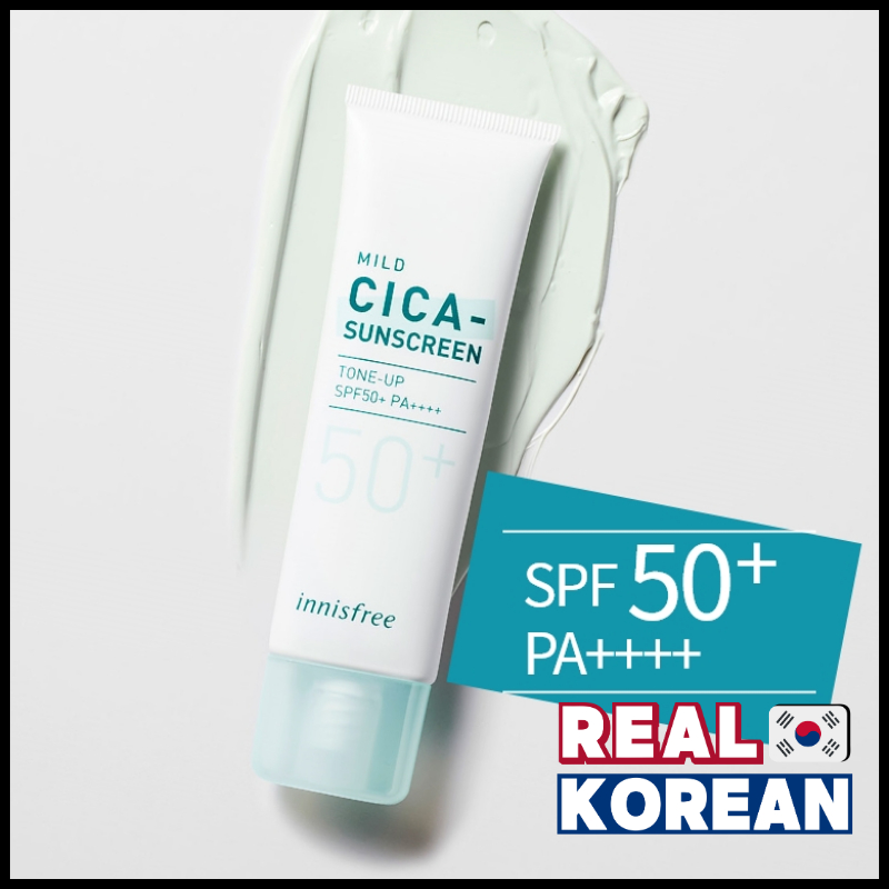 Innisfree Mild Cica Sunscreen SPF50+ PA++++ 1ml