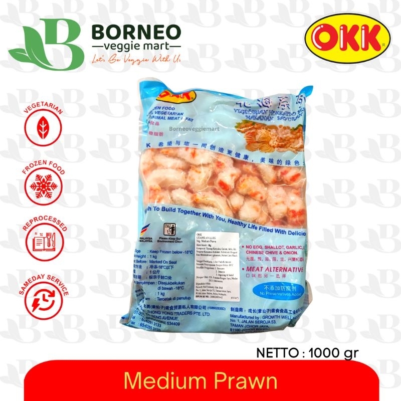 

OKK udang vegetarian 1 kg