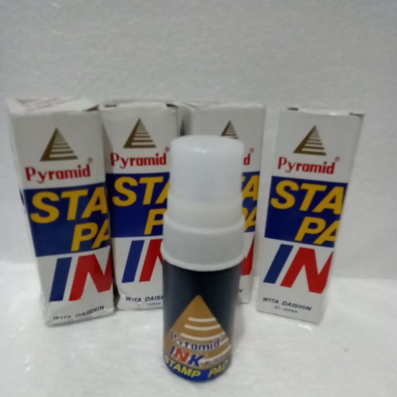 

Stamp pad ink / tinta stempel Pyramid Biru