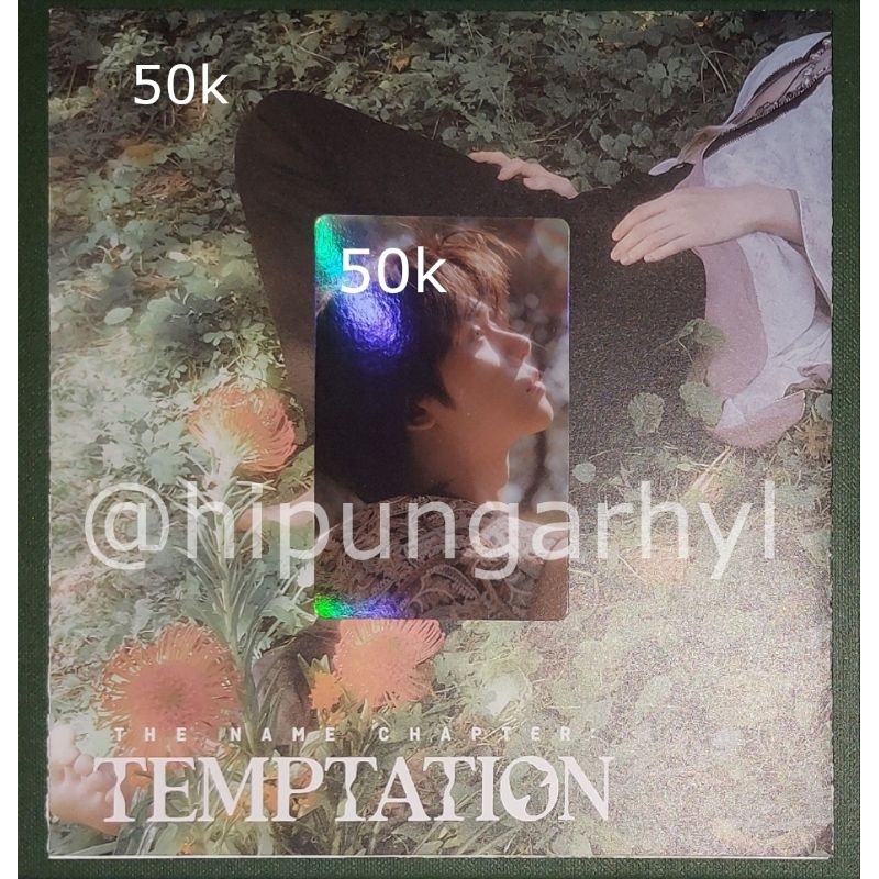 [Baca Deskripsi] TXT Temptation Daydream Poster dan PC Yeonjun hologram