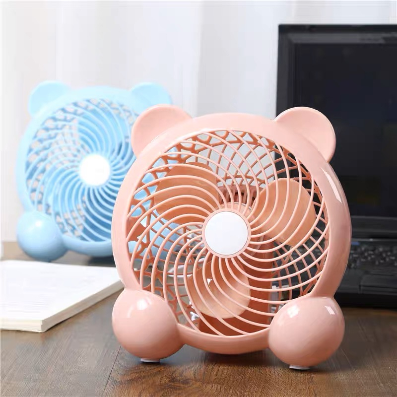 Kipas Angin Karakter Meja Listrik Kipas Angin Meja Desk Fan 6 INCH / Kipas Angin Karakter Bear/ Kipas Angin Table Fan Kencang Kipas Angin Mini Fan Karton Lucu Karakter Kipas Angin Meja Listrik Kipas Angin Karakte Kipas Angin Mini Fan Karton