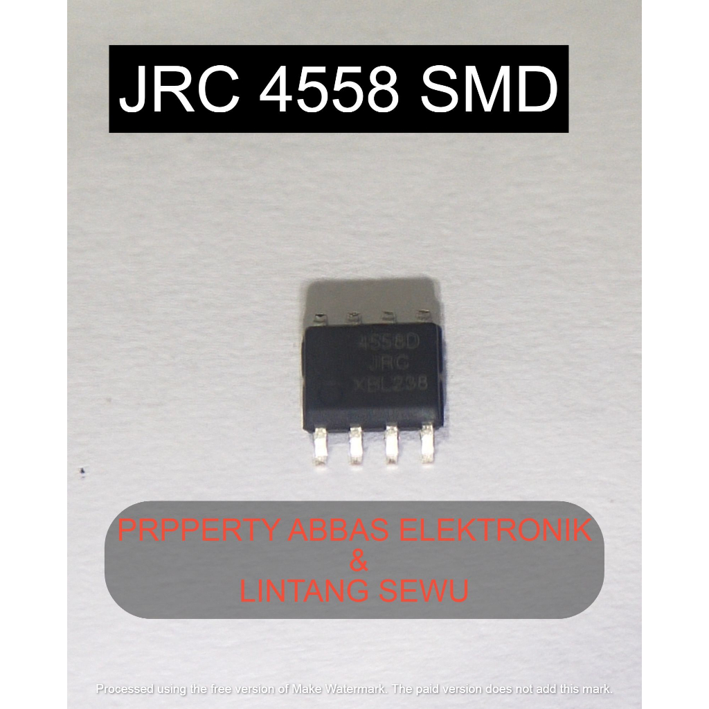 JRC 4558 JRC4558 SMD SOP8 IC SUARA JRC 4558 SMD SOP8 IC SUARA JRC 4558 SMD