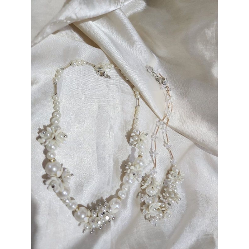 [ SATUAN ] KALUNG MUTIARA CRYSTAL / KALUNG HIJAB / KALUNG FASHION