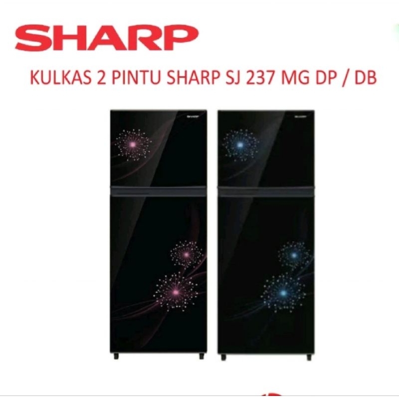 Kulkas Sharp 2 pintu SJ237MG