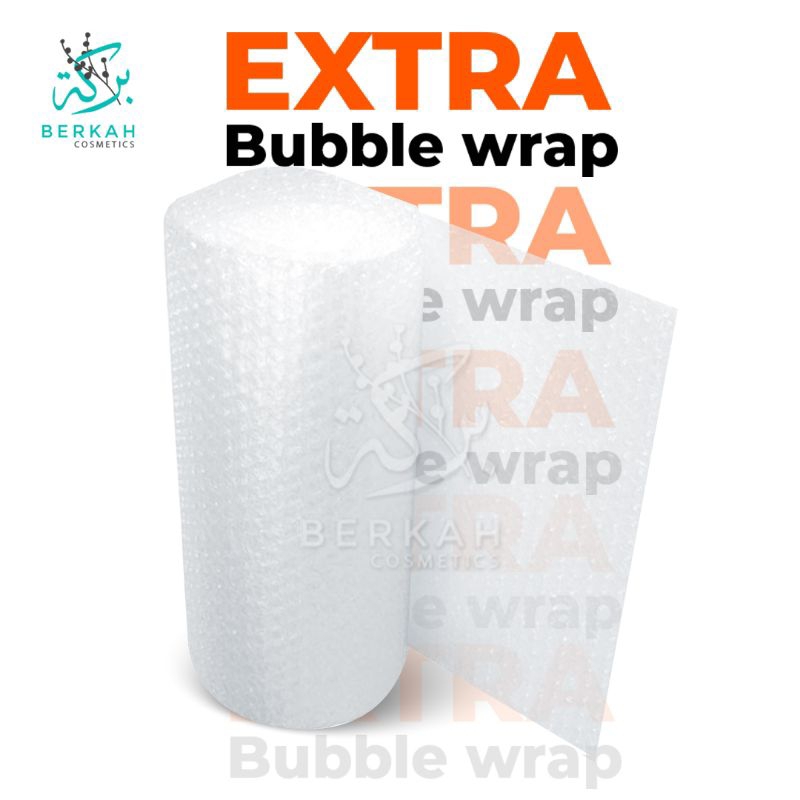 Bubble Wrap [EXTRA] Pengaman Pegiriman Paket (Ukuran menyesuaikan ukuran paket)