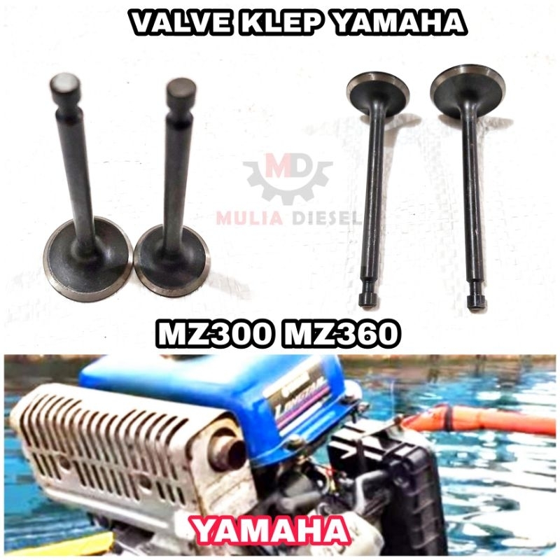 Valve Klep Assy Mesin Penggerak Yamaha MZ300 MZ360 MZ 300 360