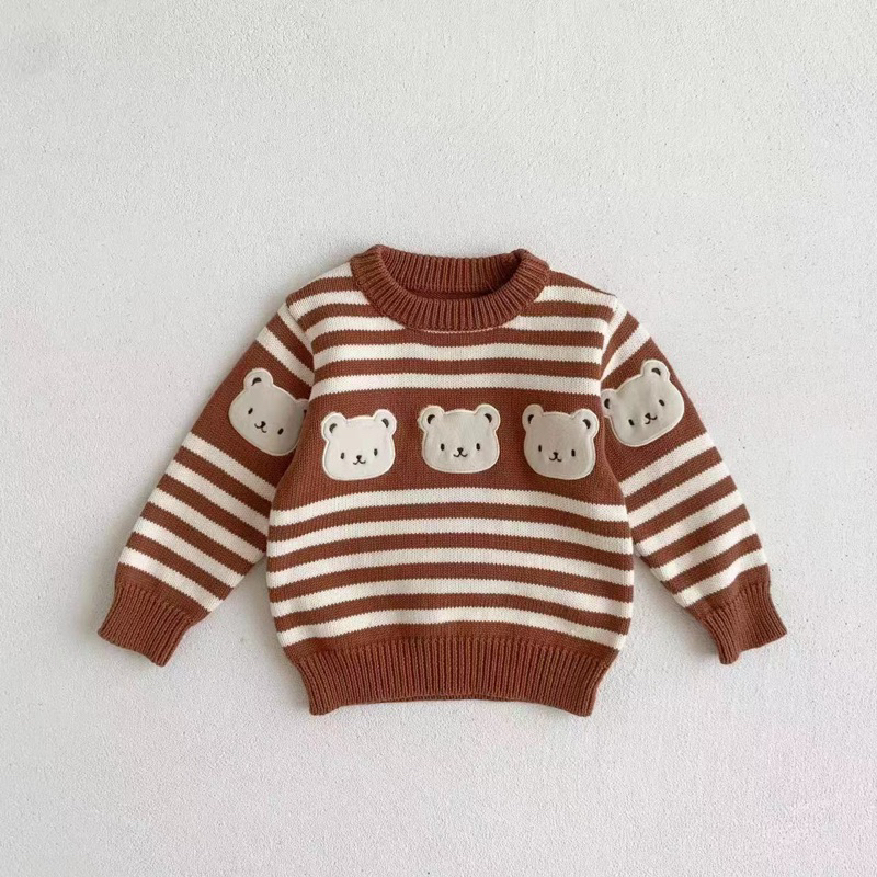 Sweater three bear bayi anak