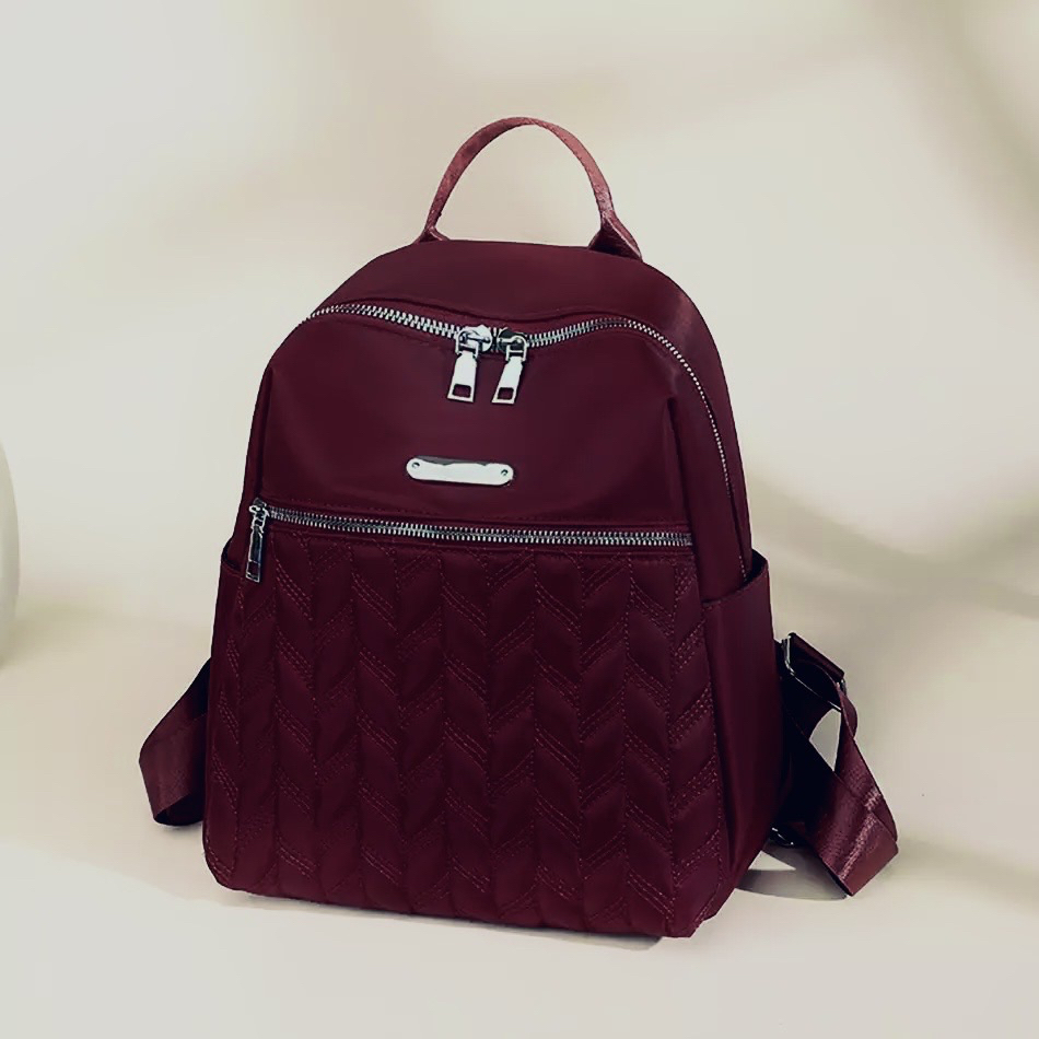 PROMO SALE 7.7 - CHIBAO BESAR POLOS RANSEL WARNA HITAM, MAROON, NAVY, MERAH | RANSEL PRIA/WANITA BERTEKSTUR LEMBUT BERBAHAN KULIT KUAT DAN TEBAL | CHIBAO BESAR MOTIF RANSEL