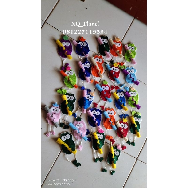 

amplop flanel kodok lucu