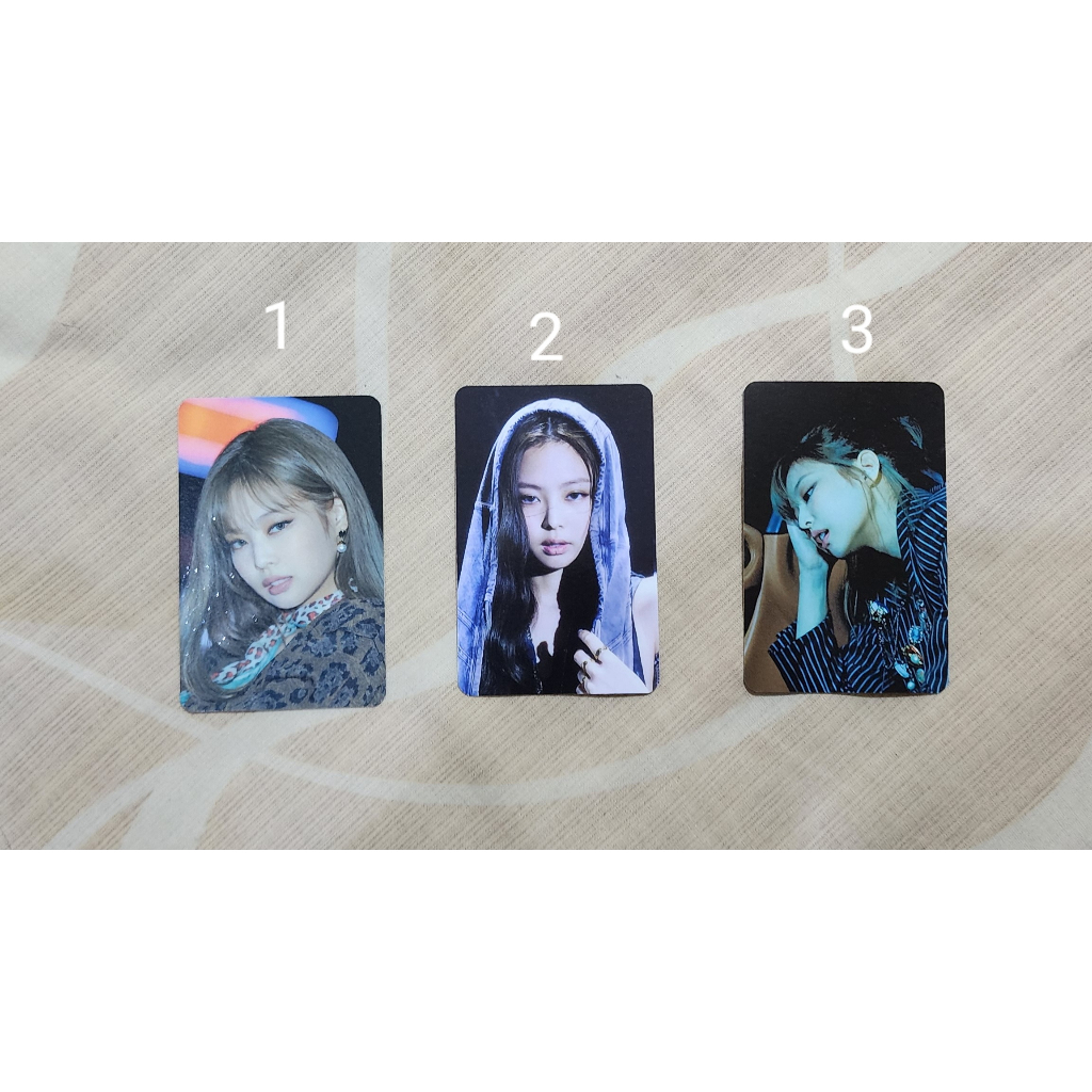 Blackpink Official Photocard - Jennie Blackpink Exhibition Pop Up Store