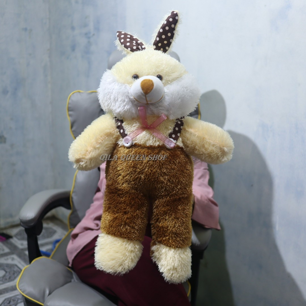 BONEKA KELINCI M JOJON TERLARIS BISA COD TINGGI 60CM SAMPAI UJUNG KEPALA