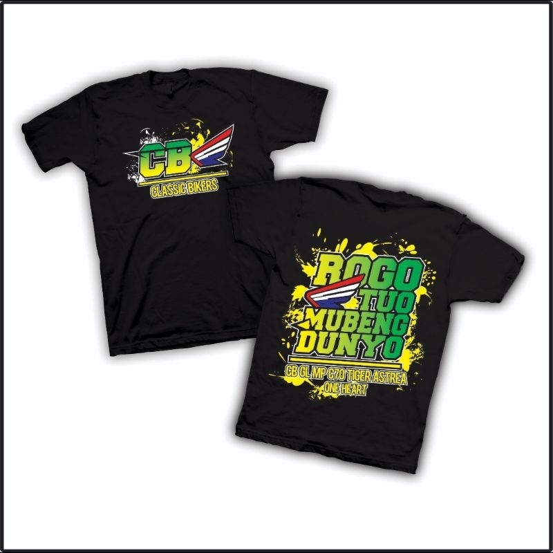 T-SHIRT CB MOTOR CLASSIC MUBENG DUNYA