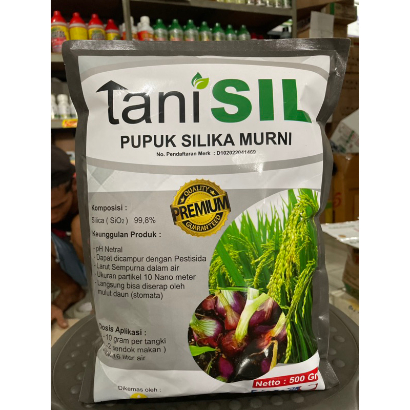 TANISIL - Pupuk Silika / Pupuk Silika Murni untuk Padi dan Tanaman Pertanian Lain / Mudah Cair dan M