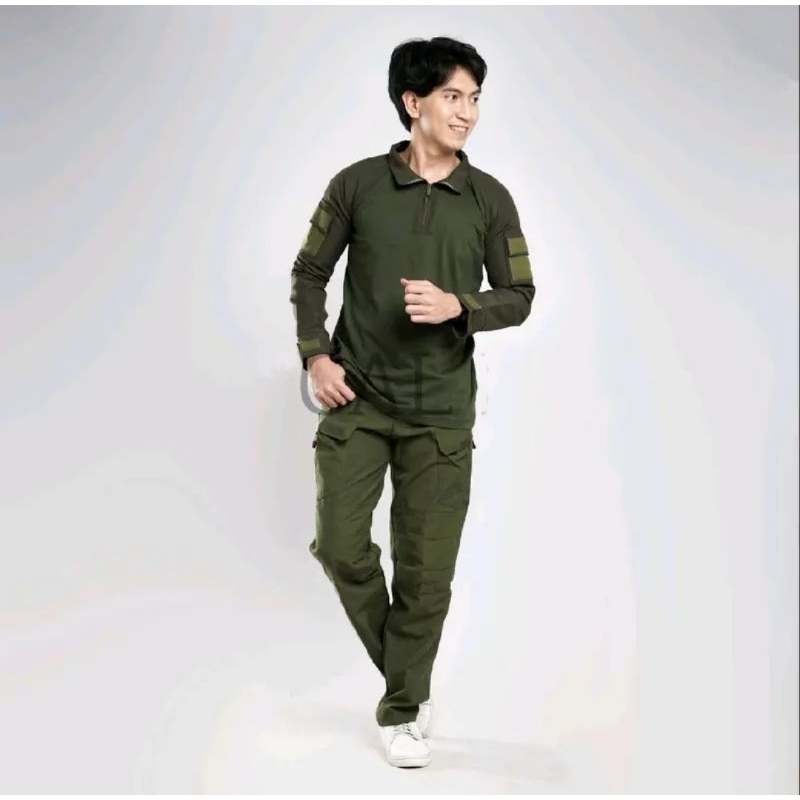Kaos BDU / Baju Tactical BDU / Kaos Lapangan