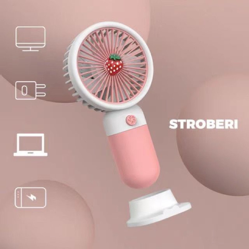 Mini F1 Kipas Angin Mini Portable Rechargeable Fan 3-Speed Adjustment Kipas Angin Genggam