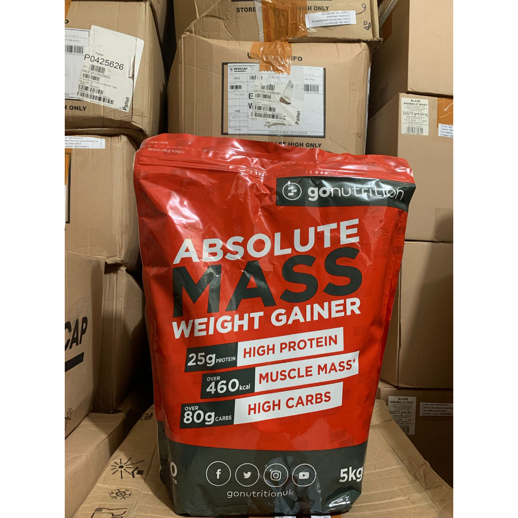 Gallant Nutrition By Go Nutrion Absolute Mass Gainer 11lbs 11 lb 5 kg