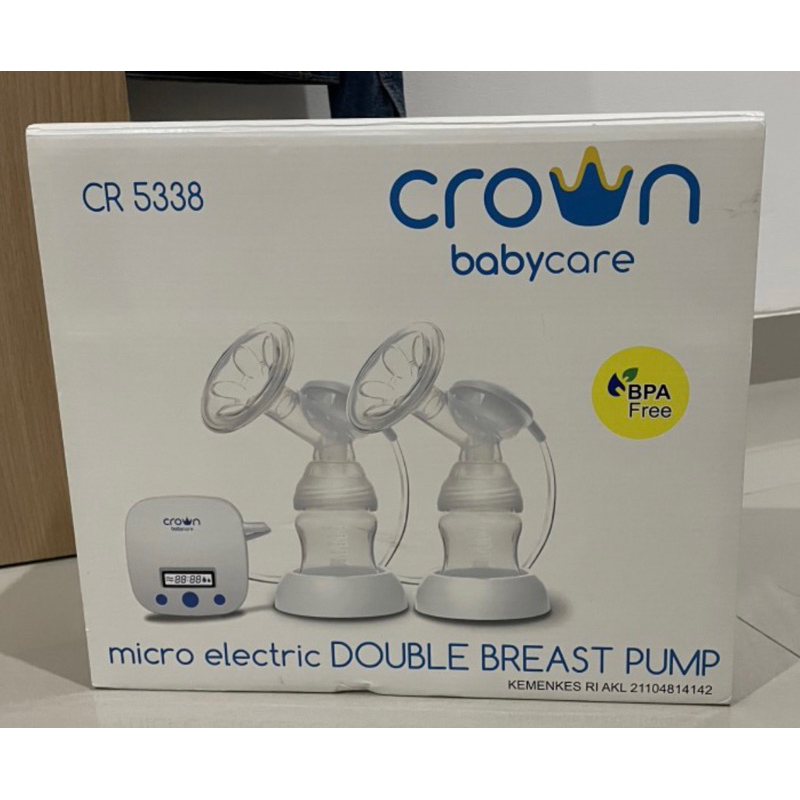 Crown Breastpump Pumping/ Pompa Asi Double [PRELOVED]