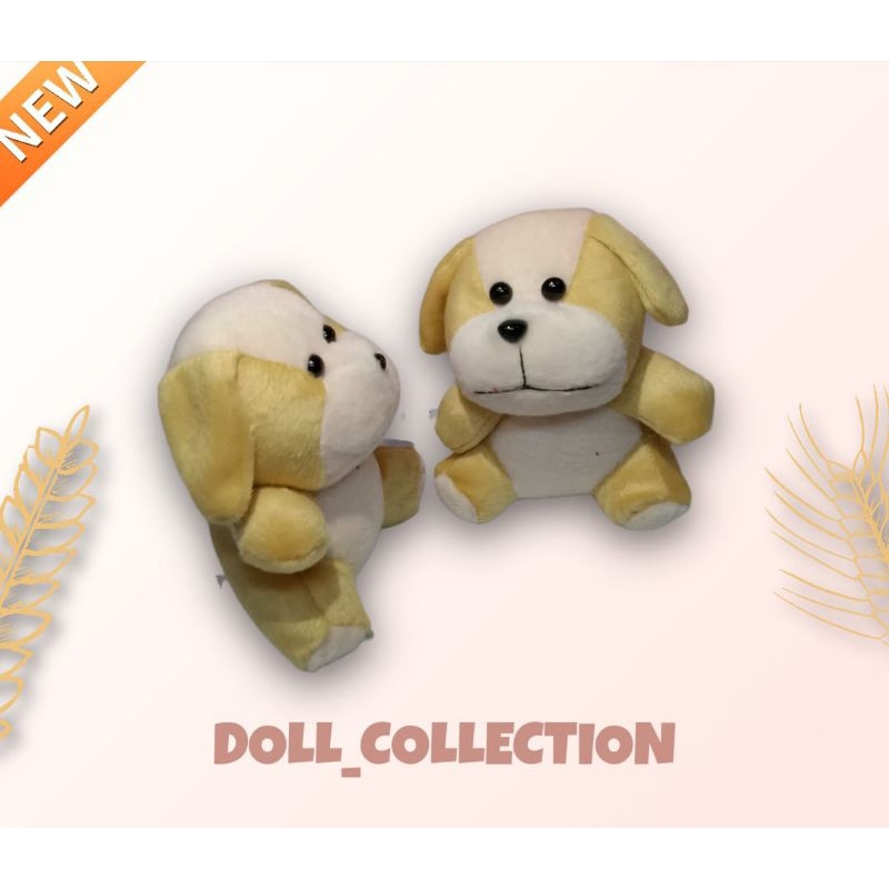 Boneka Anjing Herder Mini Boneka Kecil 15Cm Buket/Hadiah Murah