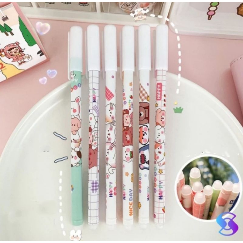 

PROMO Pena Pulpen Gel Bisa Dihapus Erasable Gel Pen Shokyo Joyko 0.5mm ATK