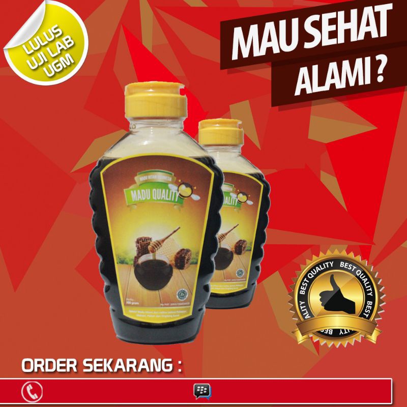 

Paket 6 botol Madu Quality