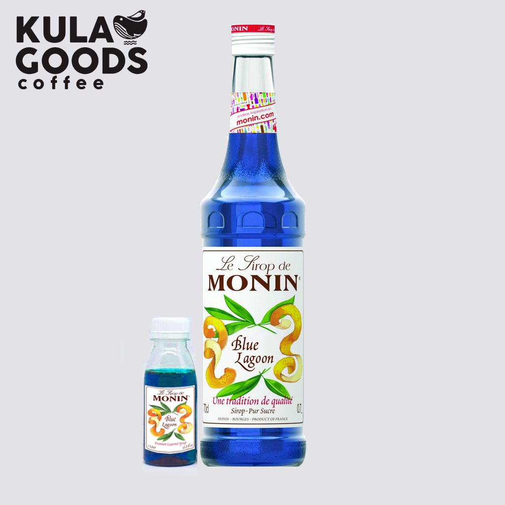 

syrup monin Blue Lagoon / Blue Curacao repack 100ml