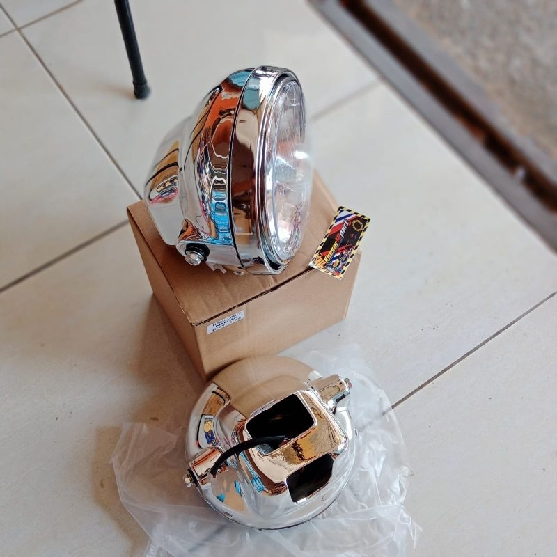 lampu depan ninja ss batok lampu depan ninja ss reflektor depan ninja ss