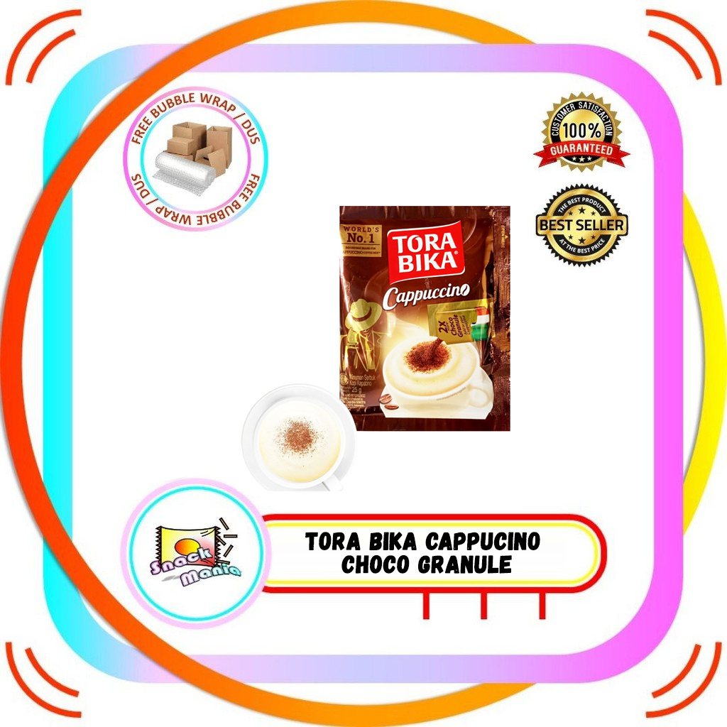 

Tora Bika Kopi TORABIKA Cappucino Choco RENCENG 10 Sachet Coffee