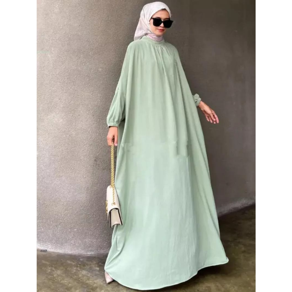 ABAYA AZURA LEHER KERUT